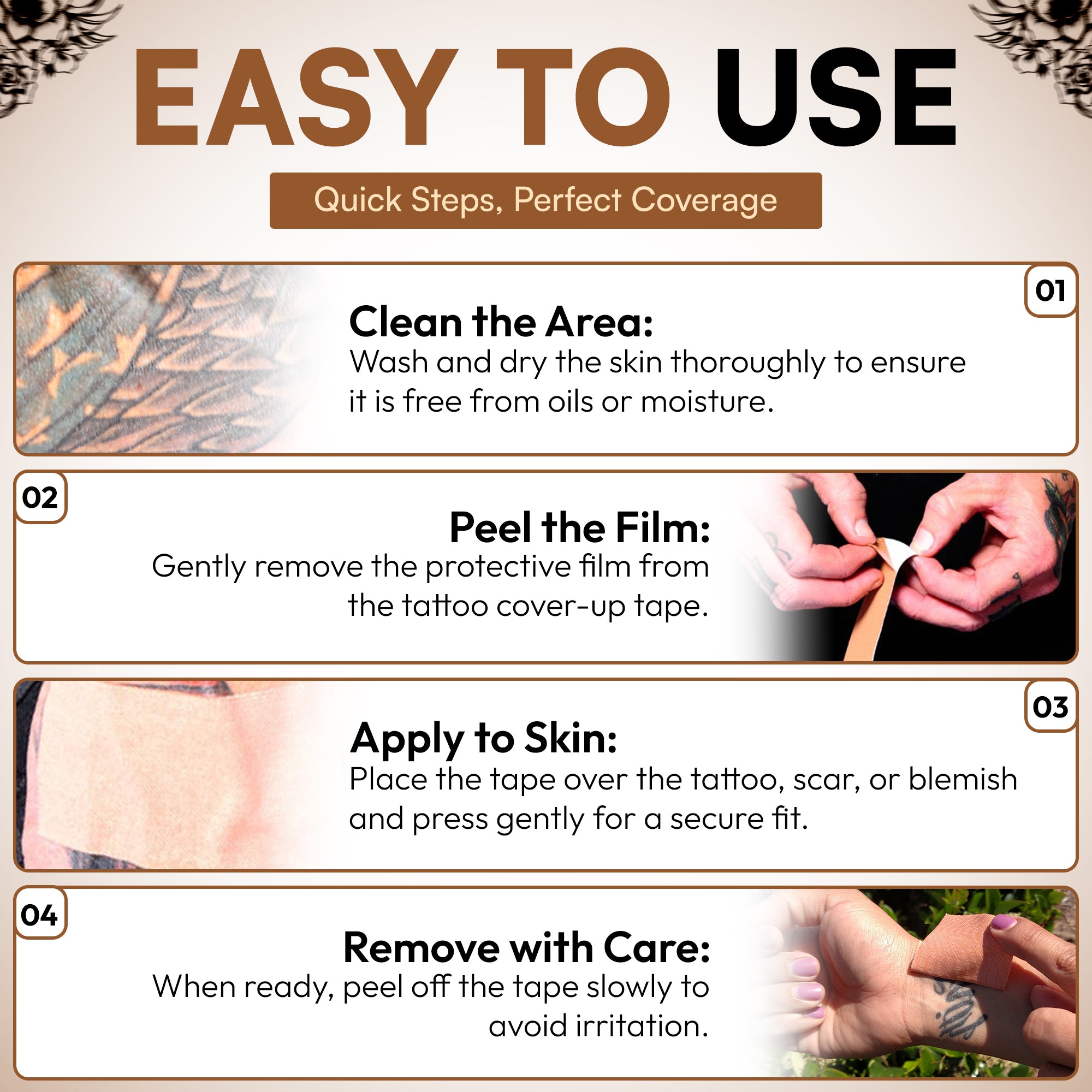 Tattoo Cover Up Tape