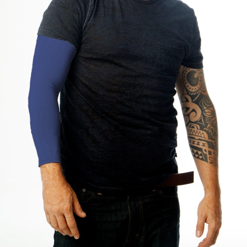 Ink Armor Tattoo Cover Up Sleeve - Full Arm (Royal Blue)