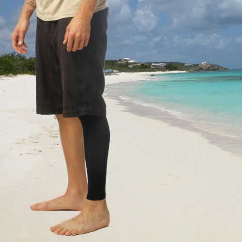 Ink Armor Tattoo Cover Up Sleeve - Full Leg (Black)