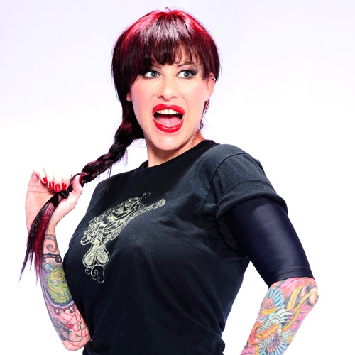 Ink Armor Tattoo Cover Up Sleeve - Half Arm (Dark Navy)