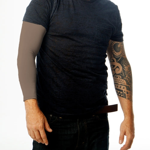 Ink Armor Tattoo Cover Up Sleeve - Full Arm (Cappuccino)