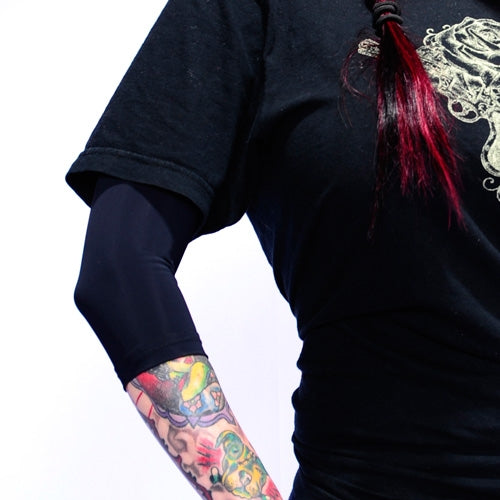 Ink Armor Tattoo Cover Up Sleeve - 3/4 Arm (White)