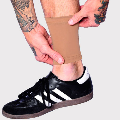Ink Armor Tattoo Cover Up Sleeve - Ankle 6 inch (Suntan)