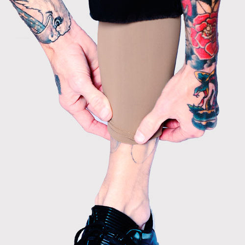 Ink Armor Tattoo Cover Up Sleeve - Calf (Suntan)