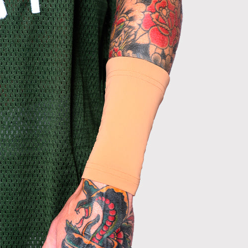 Ink Armor Tattoo Cover Up Sleeve - Forearm 6 inch (Light)