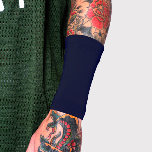 Ink Armor Tattoo Cover Up Sleeve - Forearm 6 inch (Dark Navy)
