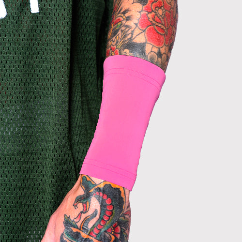 Ink Armor Tattoo Cover Up Sleeve - Forearm 6 inch (Pink)