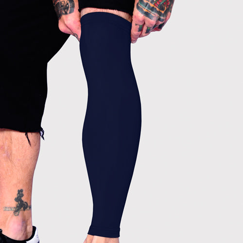 Ink Armor Tattoo Cover Up Sleeve - Full Leg (Dark Navy)