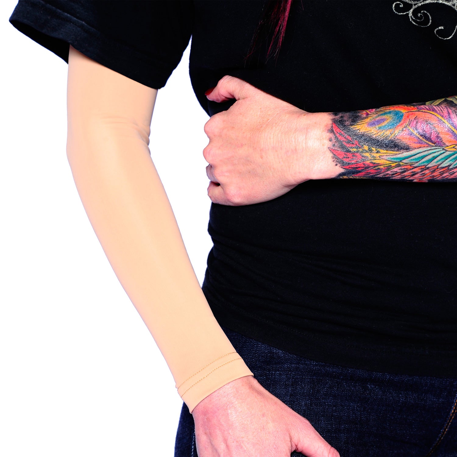 Ink Armor Tattoo Cover Up Sleeve - Full Arm Sleeve (Light)