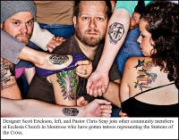 Tattoos Spread Lenten Message