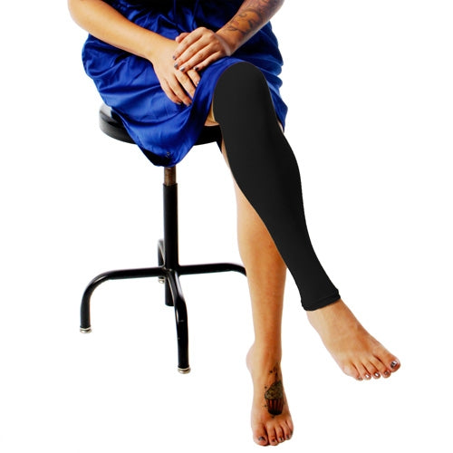 Ink Armor Tattoo Cover Up Sleeve - Full Leg (Black)