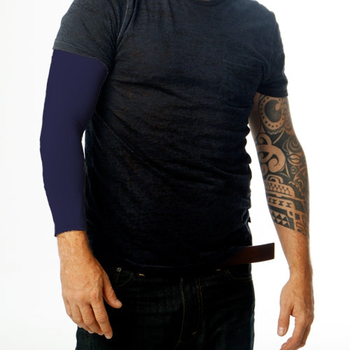 Ink Armor Tattoo Cover Up Sleeve - Full Arm (Dark Navy)