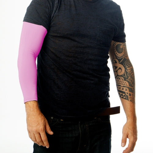 Ink Armor Tattoo Cover Up Sleeve - Full Arm (Pink)
