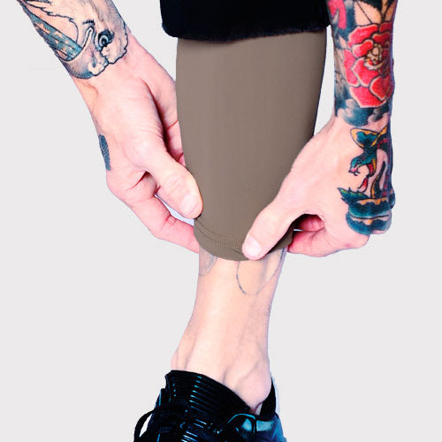 Ink Armor Tattoo Cover Up Sleeve -  Calf (Cappuccino)