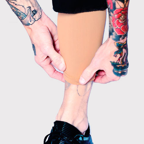 Light Skin Tone Calf Leg Cover Up Sleeves for Tattoos