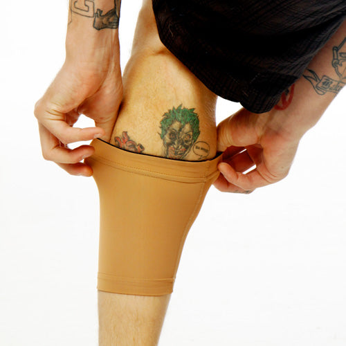 calf leg tattoo cover