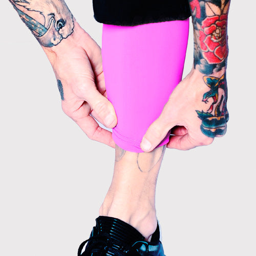 Ink Armor Tattoo Cover Up Sleeve -  Calf (Pink)