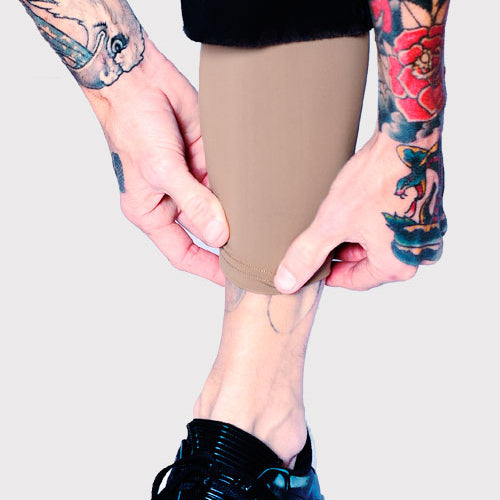 Ink Armor Tattoo Cover Up Sleeve -  Calf (Suntan)