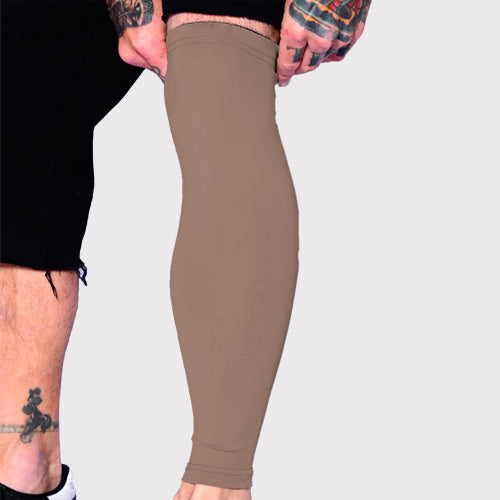 Ink Armor Tattoo Cover Up Sleeve - Full Leg (Cappuccino)
